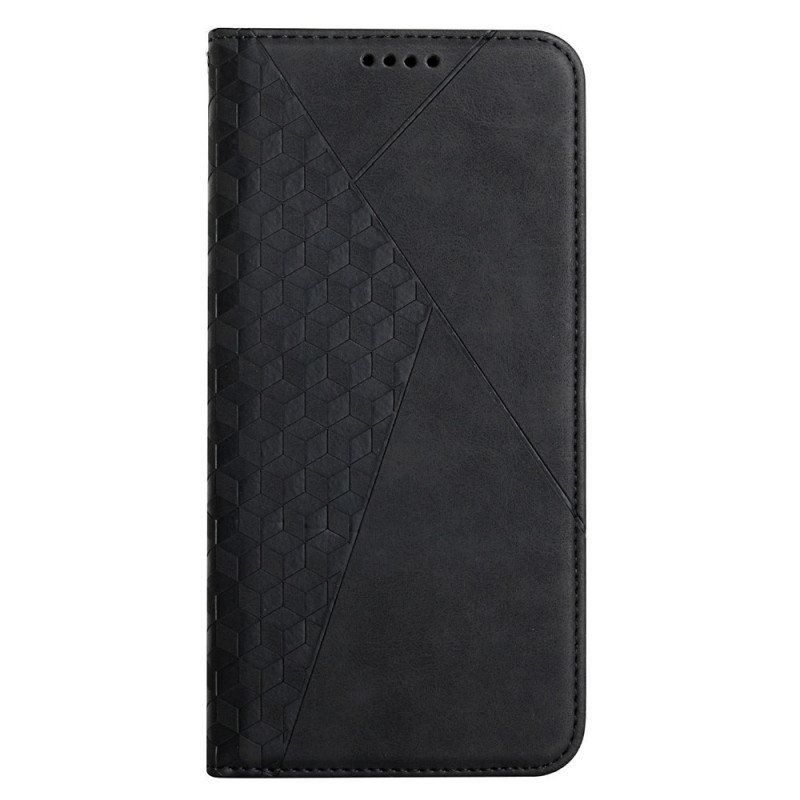 Beskyttelse Deksel Til Oppo Find X3 Lite Folio Deksel Geo Skinneffekt
