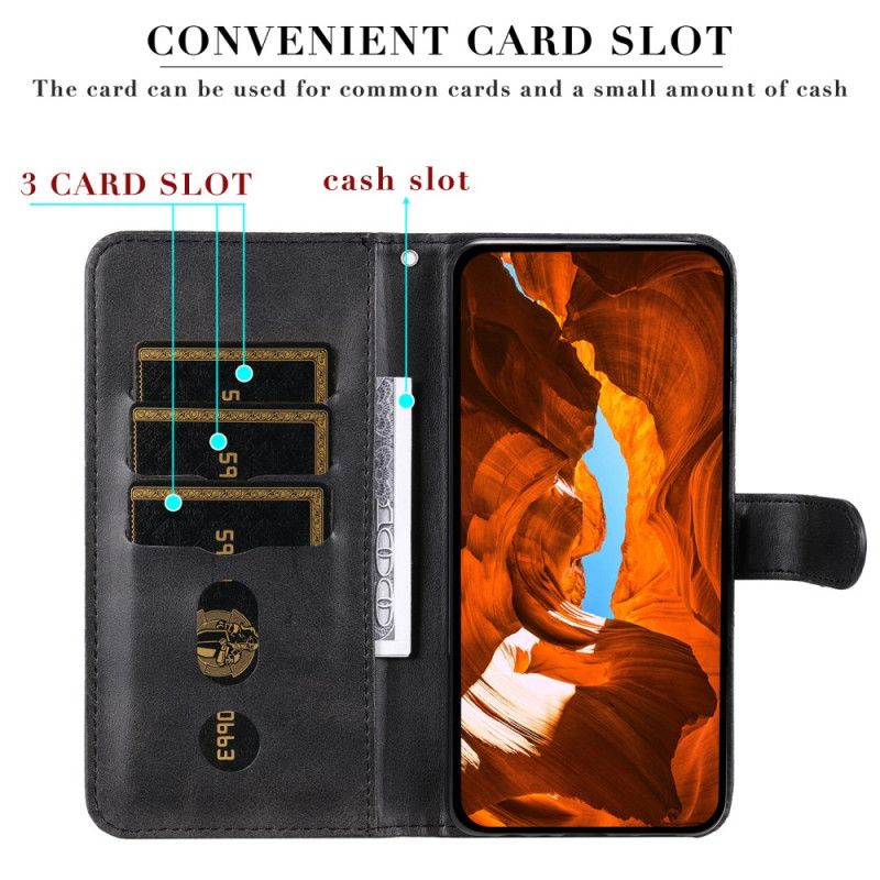 Folio Deksel Oneplus 13r Glidelås Beskyttelse Deksel