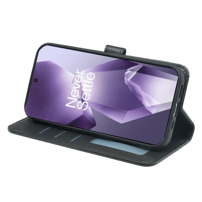 Folio Deksel Oneplus 13r Lommebok Med Dobbel Kortholder