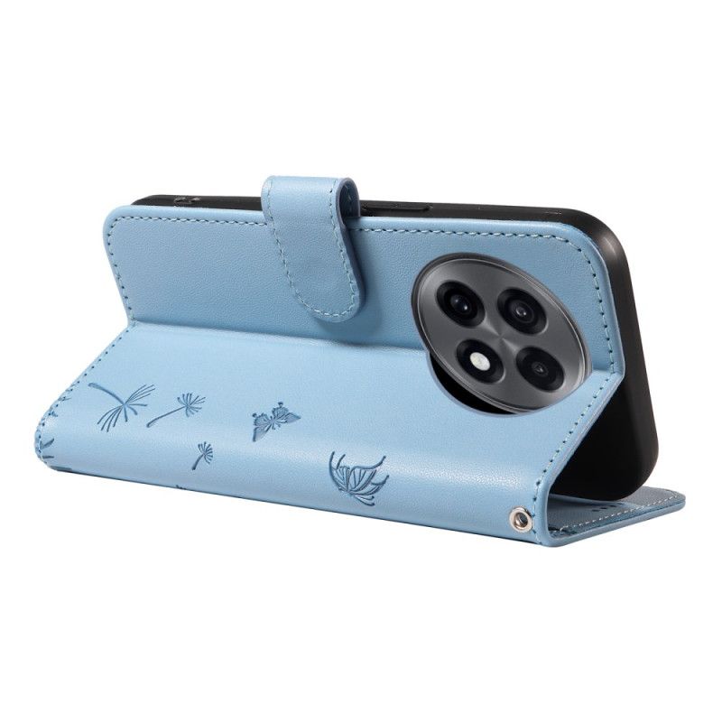 Folio Deksel Oneplus 13r Løvetannstropp Beskyttelse Deksel