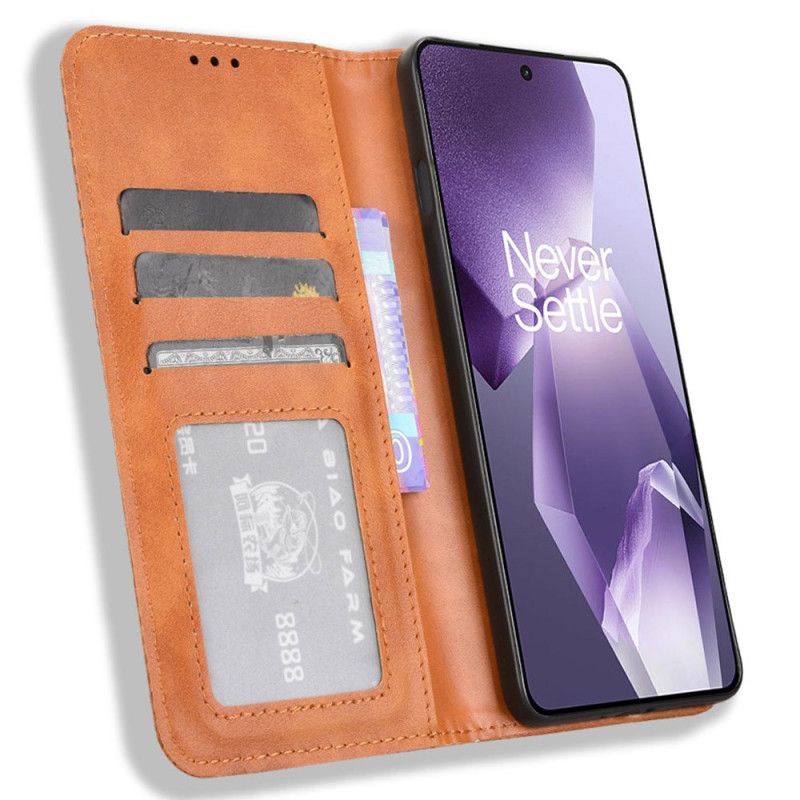 Folio Deksel Til Oneplus 13r Vintage Kant