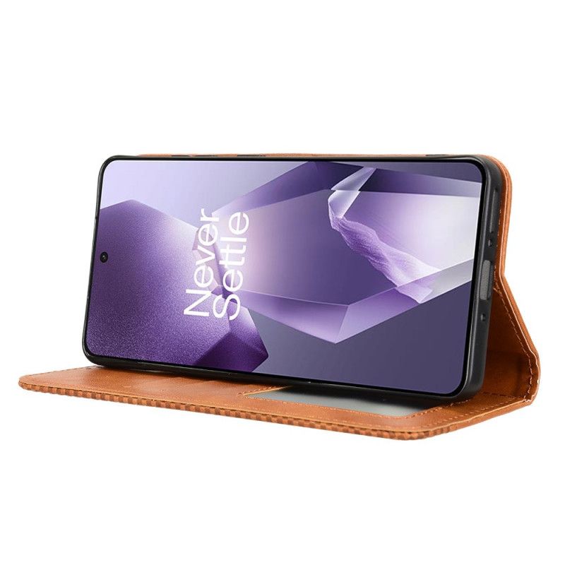 Folio Deksel Til Oneplus 13r Vintage Kant