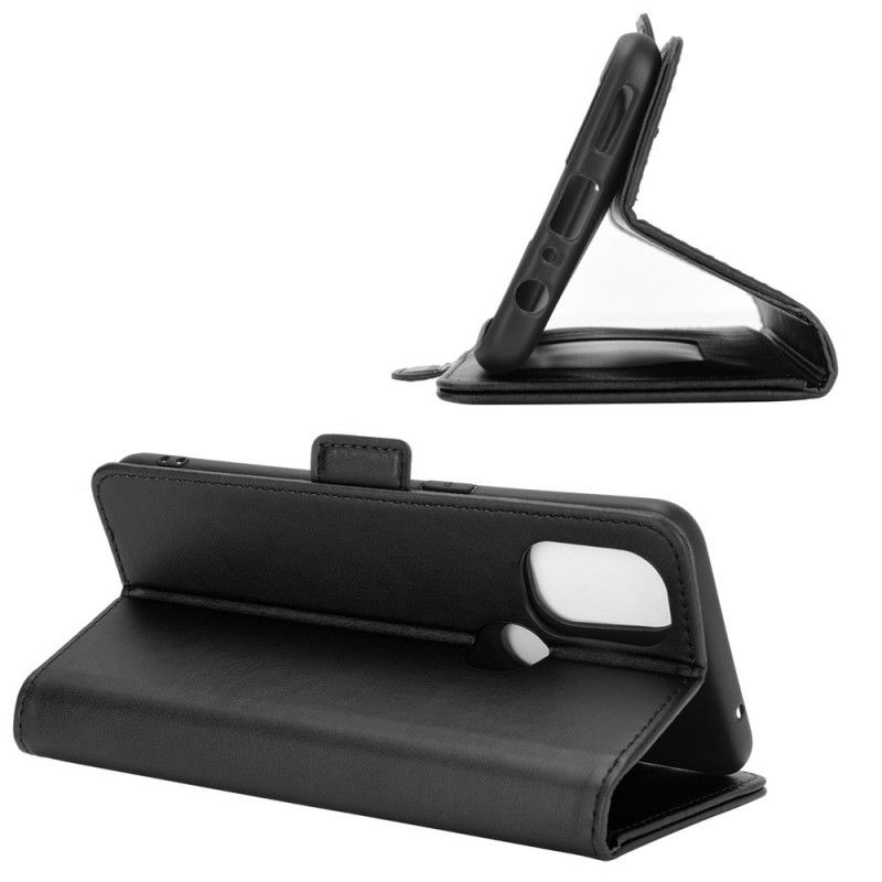 Folio Deksel for OnePlus Nord N10 Svart Dobbel Klaff