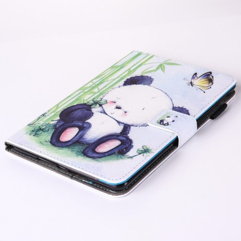Folio Deksel iPad (9.7") Romantisk Panda Anti-fall