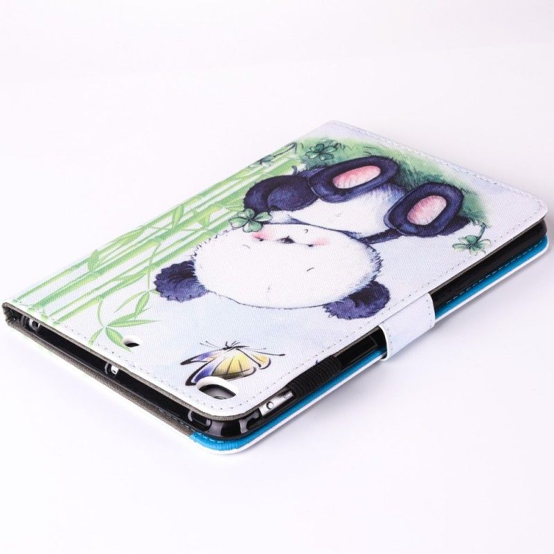 Folio Deksel iPad (9.7") Romantisk Panda Anti-fall