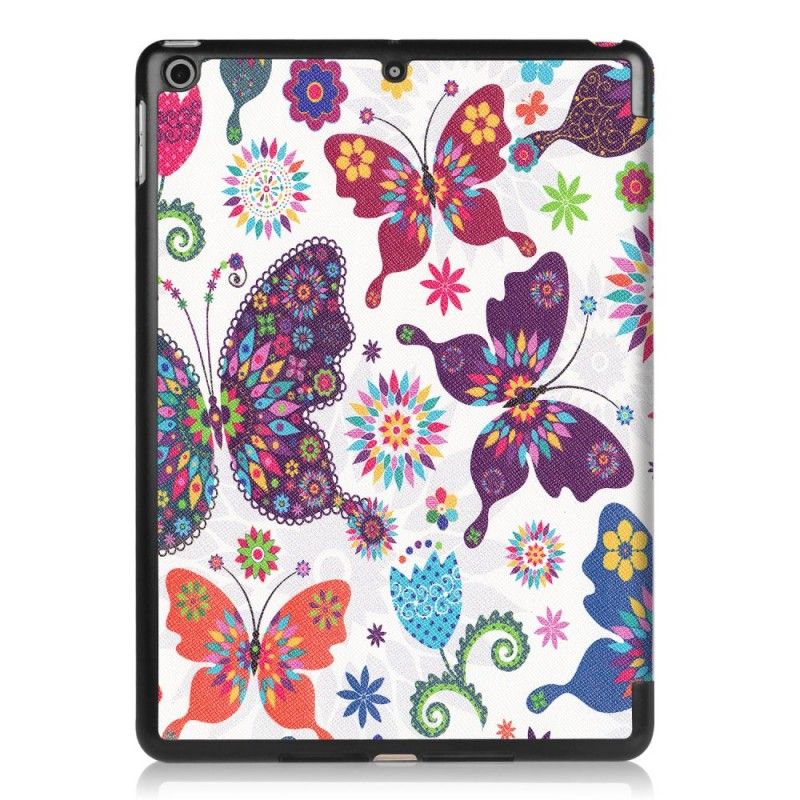 Folio Deksel iPad (9.7") Sommerfugler Og Blomster Beskyttelse