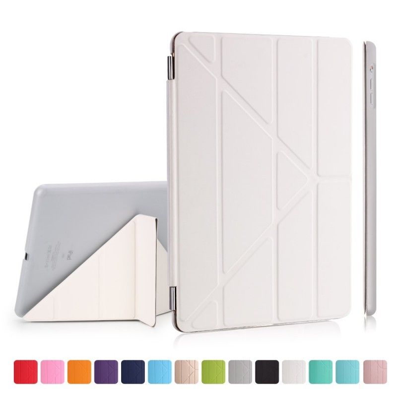 Lærdeksel Folio Deksel iPad (9.7") Svart Origami