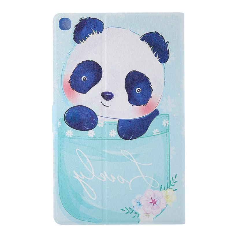 Folio Deksel Samsung Galaxy Tab A 8" (2019) Grønn Pandaserie