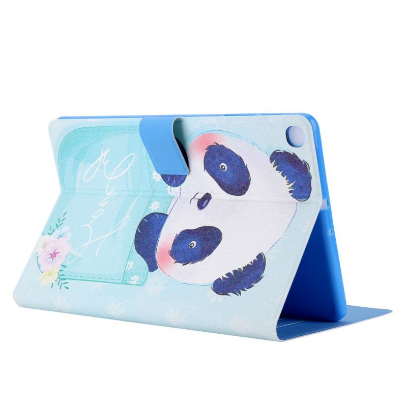 Folio Deksel Samsung Galaxy Tab A 8" (2019) Grønn Pandaserie