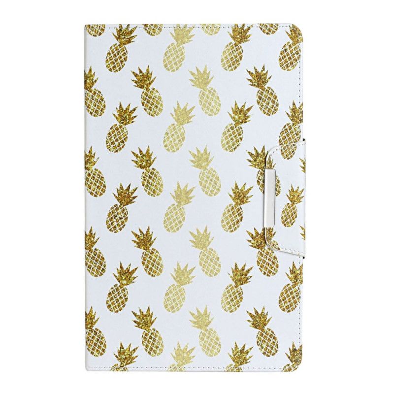 Folio Deksel Samsung Galaxy Tab A 8" (2019) Gylden Ananas