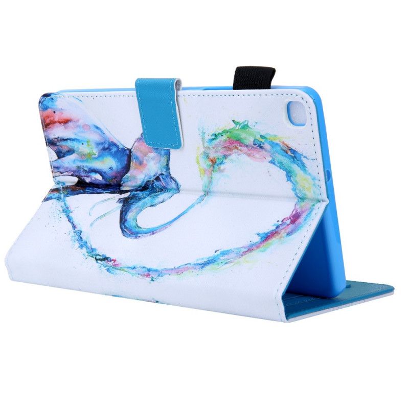 Folio Deksel Samsung Galaxy Tab A 8" (2019) Rosa Elefantserie Beskyttelse