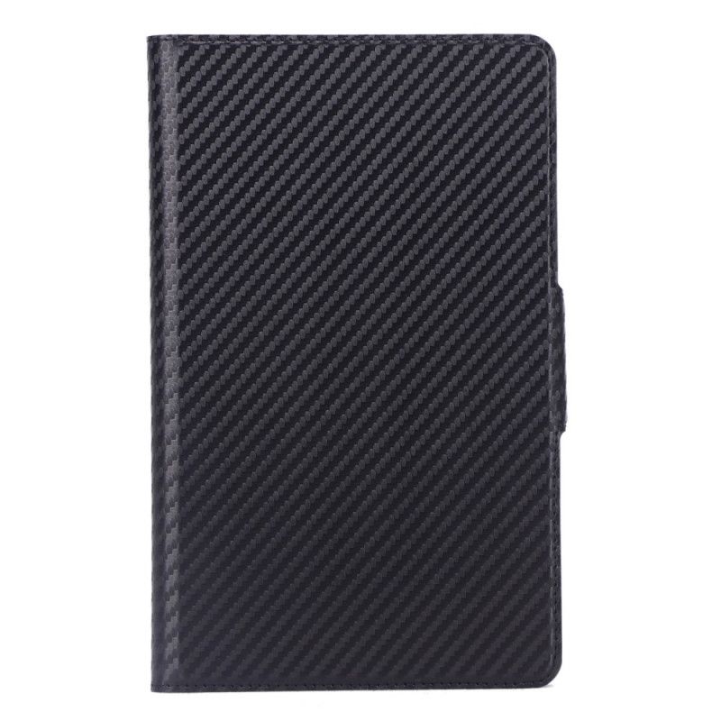 Folio Deksel Samsung Galaxy Tab A 8" (2019) Svart Fin Karbonfiber Beskyttelse