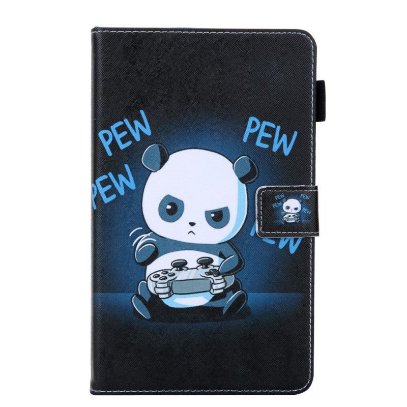 Folio Deksel Samsung Galaxy Tab A 8" (2019) Svart Pandaserie Anti-fall