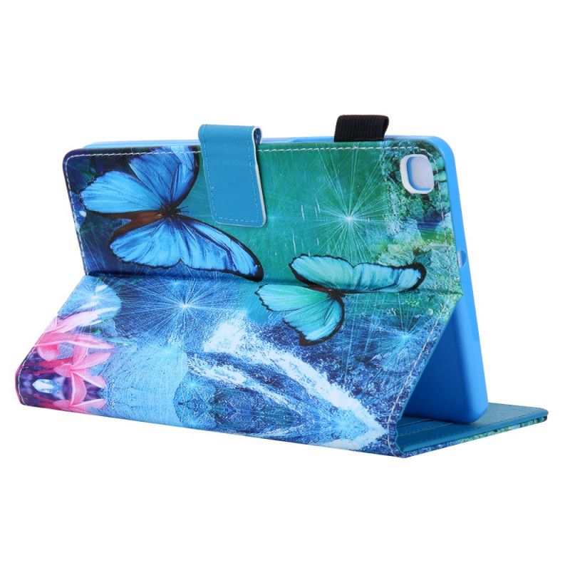 Folio Deksel Samsung Galaxy Tab A 8" (2019) Svart Sommerfugleserie