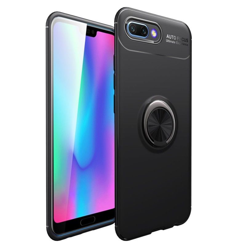 Deksel for Honor 10 Svart Ultramagnetisk Ring