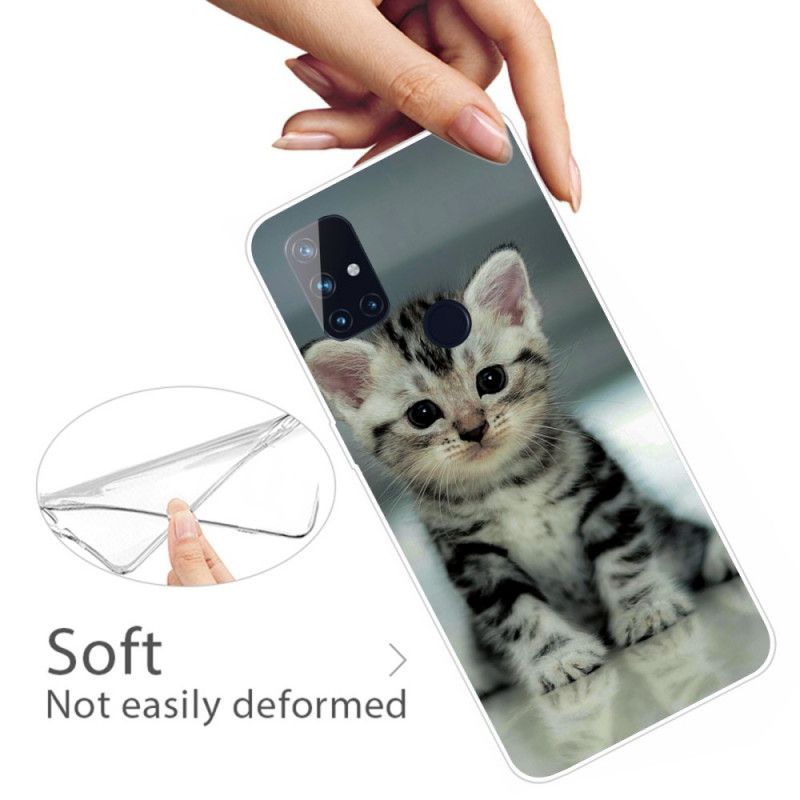 Deksel for OnePlus Nord N100 Kattunge