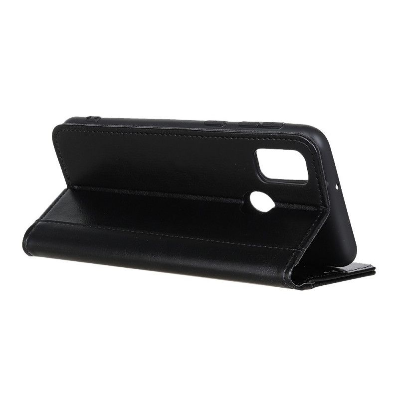 Folio Deksel OnePlus Nord N100 Svart Antikk Skinneffekt