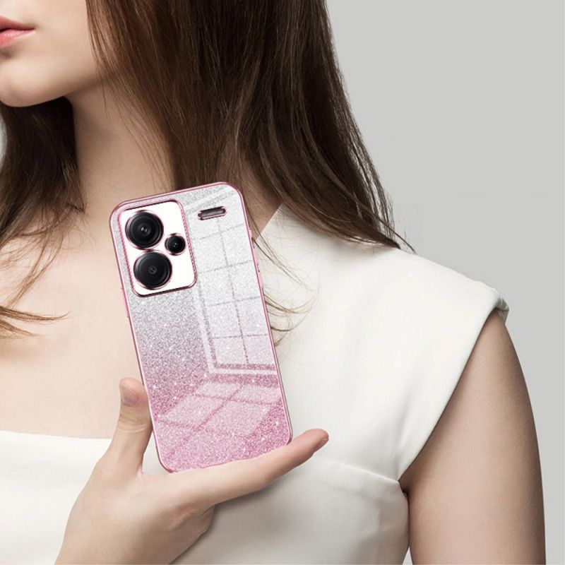 Deksel Xiaomi Redmi Note 13 Pro Plus 5g Mobildeksel Glittermønster