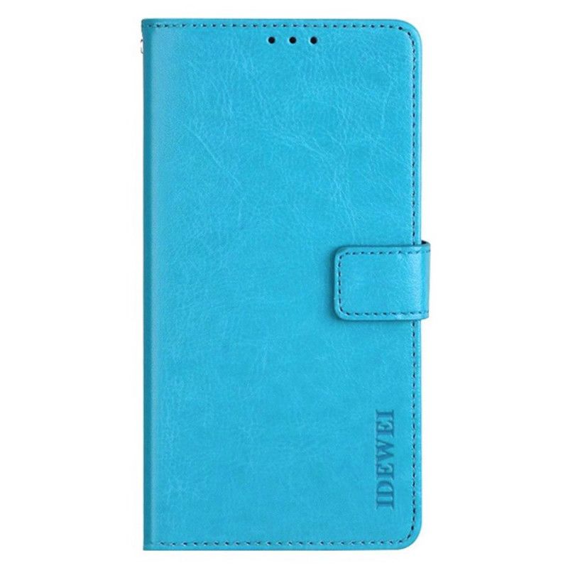 Folio Deksel Til Xiaomi Redmi Note 13 Pro Plus 5g Idewei Skinneffekt