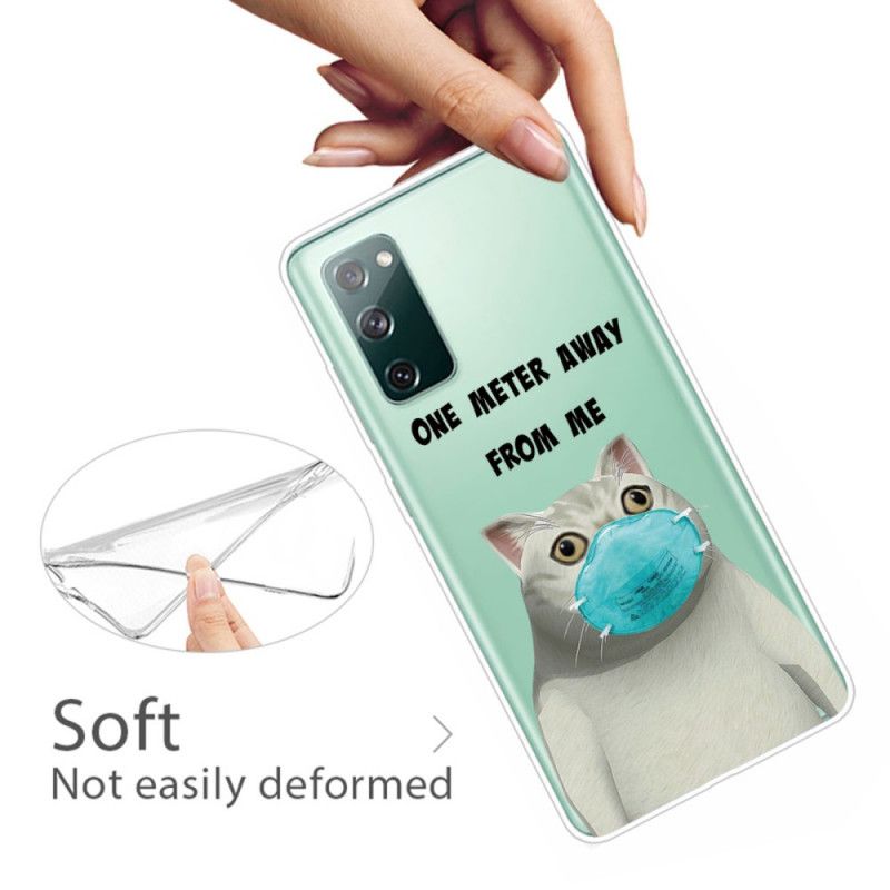 Deksel Samsung Galaxy S20 FE Ikke Glem Masken Din Anti-fall
