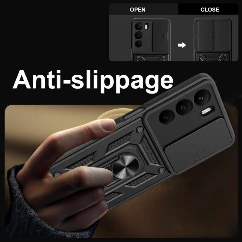 Deksel Realme C71 Skyvedeksel Og Stativ Til Kamera