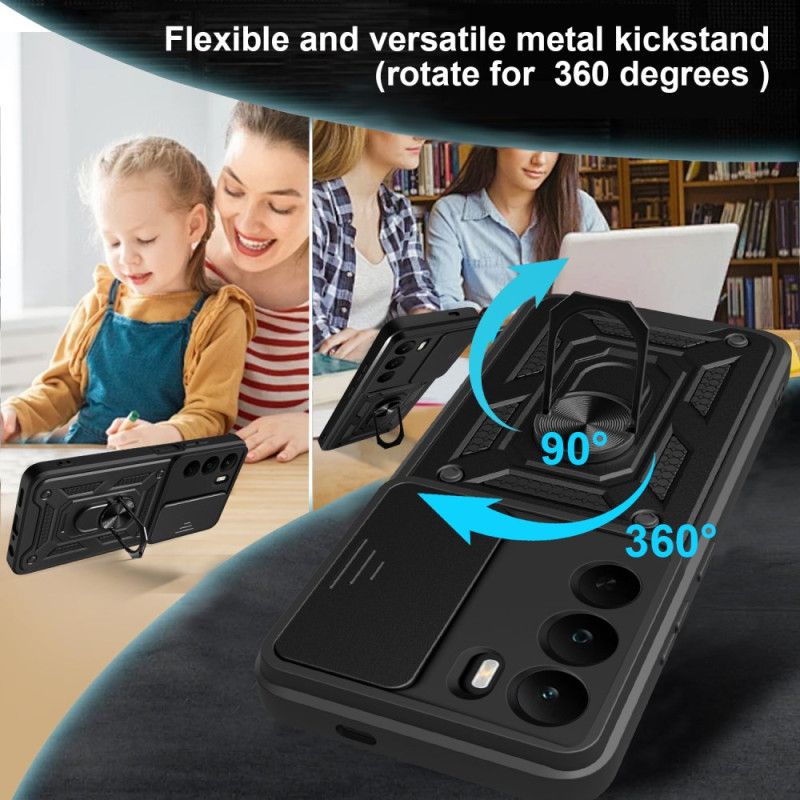 Deksel Realme C71 Skyvedeksel Og Stativ Til Kamera