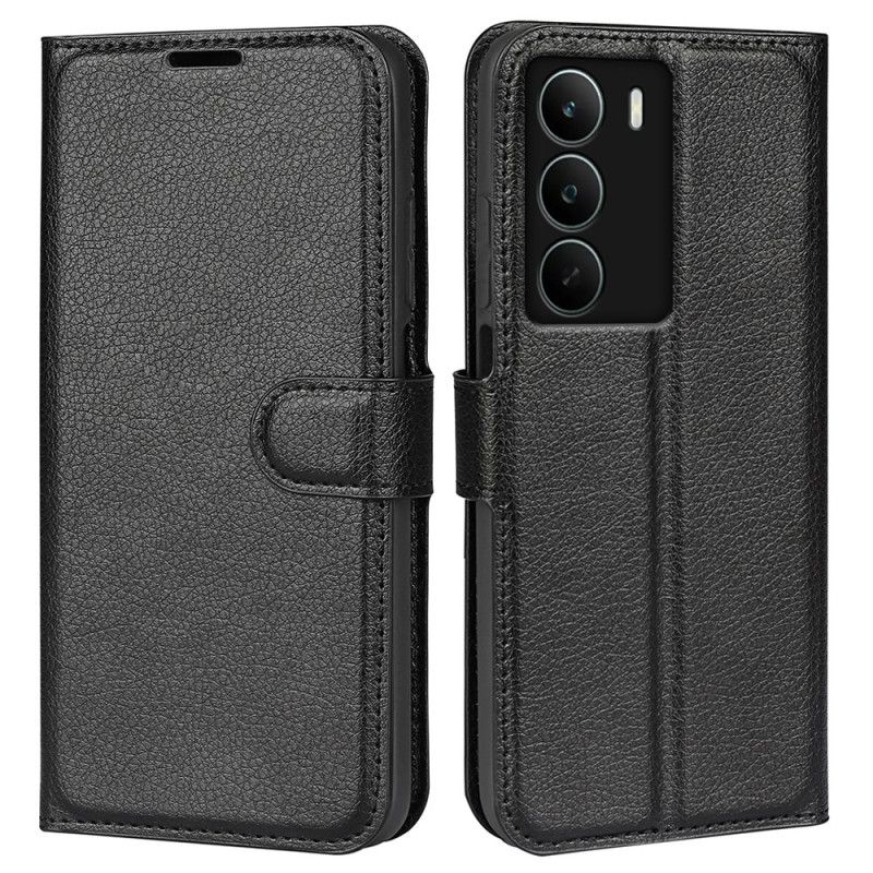 Folio Deksel Realme C71 Klassisk Kunstskinn