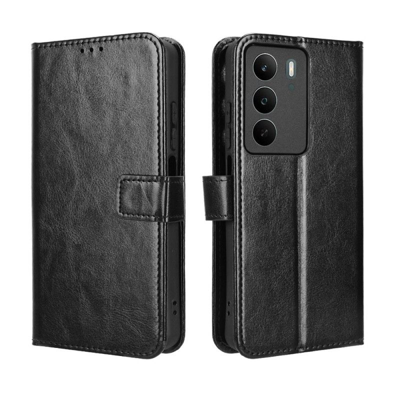 Folio Deksel Realme C71 Prangende Kunstskinn Beskyttelse Deksel