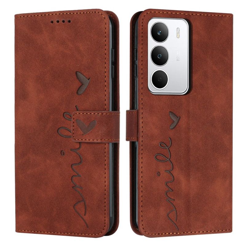 Folio Deksel Til Realme C71 Smil