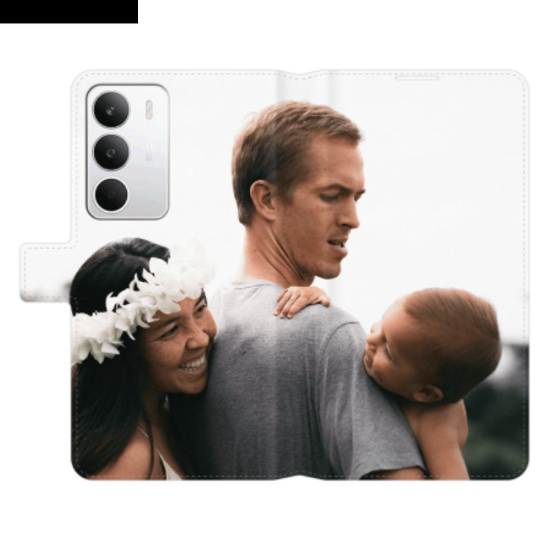 Lærdeksel Folio Deksel Realme C71 Mobildeksel Elegant