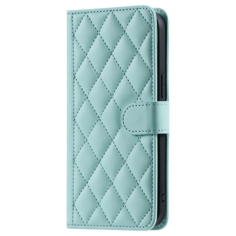 Lærdeksel Folio Deksel Oppo A98 5g Polstret Stropp Og Skulderstropp