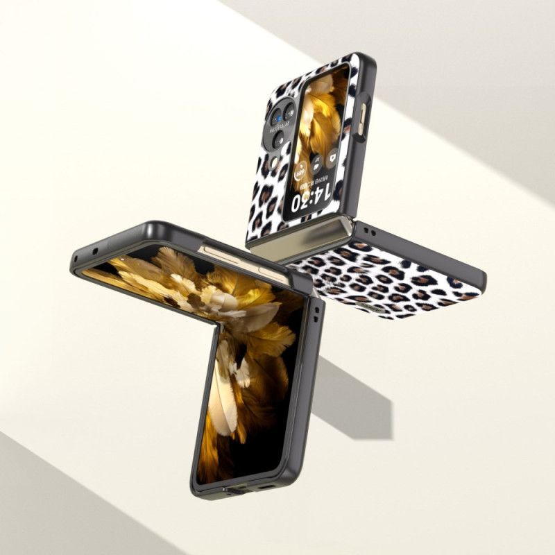 Deksel Oppo Find N3 Flip Leopardmønster Abeel