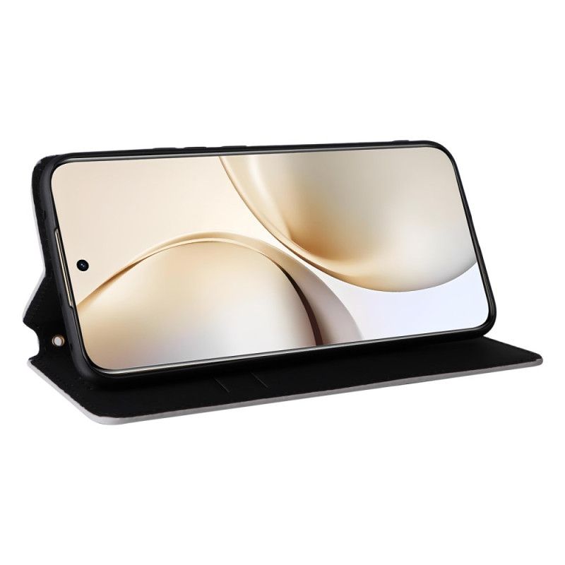 Folio Deksel Lær Realme 14 Pro Plus 5g 3d-diamanter