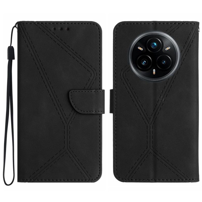 Folio Deksel Realme 14 Pro Plus 5g Linjer Og Striper