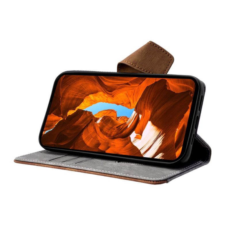 Folio Deksel Realme 14 Pro Plus 5g Rfid-blokkering I Vintagedesign