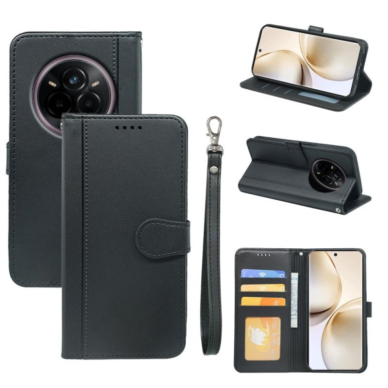 Folio Deksel Realme 14 Pro Plus 5g Sublim Rem Beskyttelse Deksel