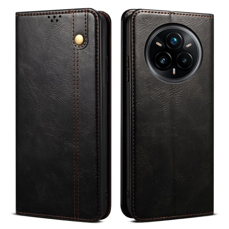 Folio Deksel Realme 14 Pro Plus 5g Vokset Kunstskinn Beskyttelse Deksel