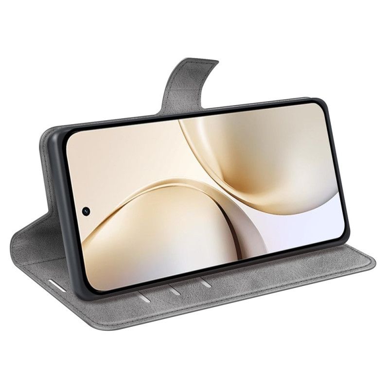 Lærdeksel Folio Deksel Realme 14 Pro Plus 5g Mobildeksel Lærstil