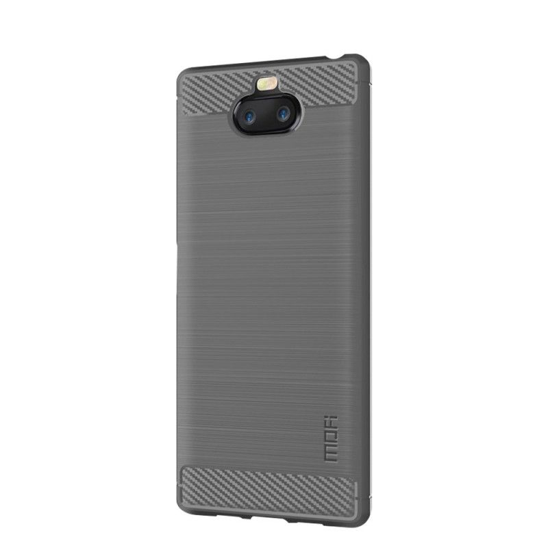 Deksel Sony Xperia 8 Svart Mofi Børstet Karbonfiber Beskyttelse