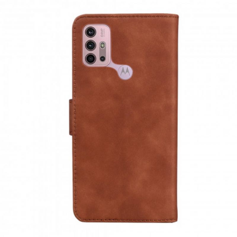 Folio Deksel Moto G30 / G10 Style Leather Vintage Couture Beskyttelse Deksel