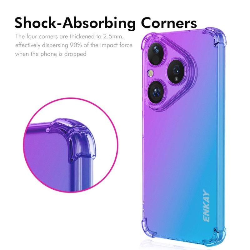 Deksel Huawei Pura 80 Mobildeksel Enkay-gradering