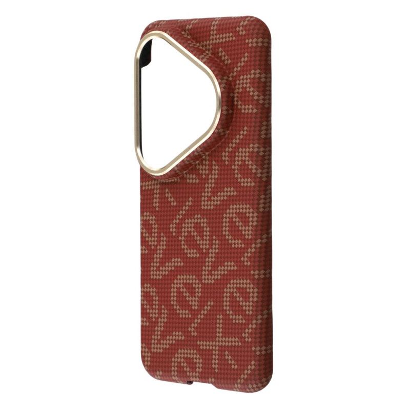 Deksel Huawei Pura 80 Mobildeksel Magsafe Med X-level Karbonfibertekstur