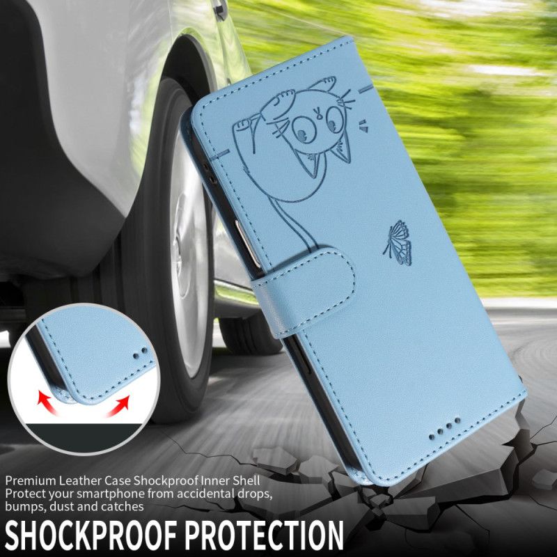 Folio Deksel Huawei Pura 80 Heldigkatt