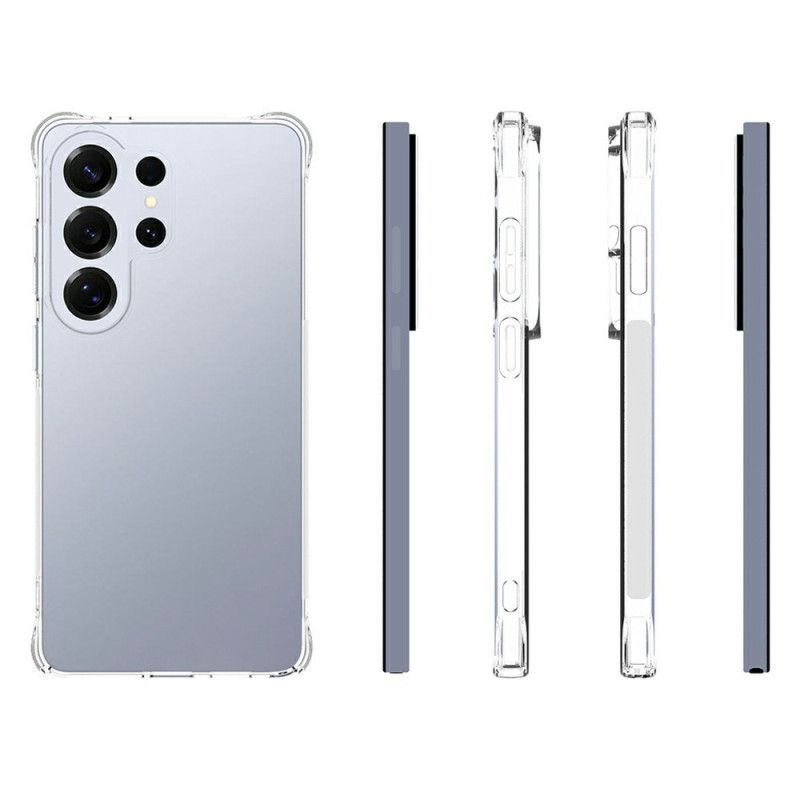 Deksel Samsung Galaxy S26 Ultra Mobildeksel Forsterket Gjennomsiktig