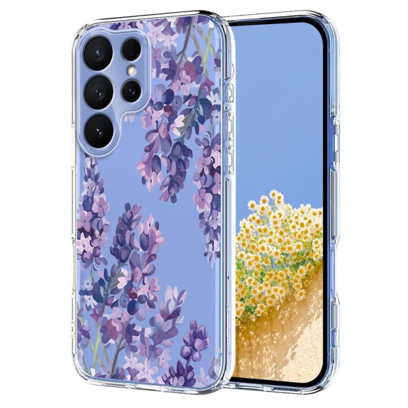 Deksel Samsung Galaxy S26 Ultra Sommerfugler Og Blomster Beskyttelse Deksel