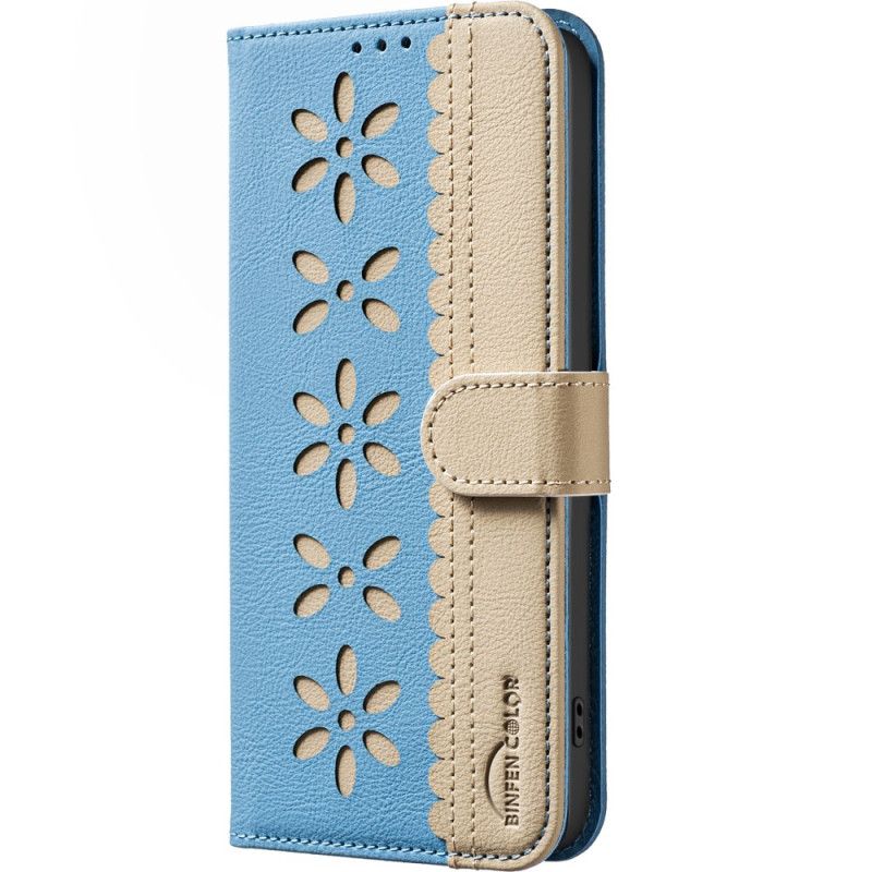 Folio Deksel Samsung Galaxy S26 Ultra Binfen-farge Blomsterdesign