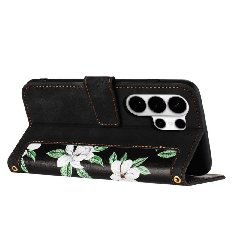 Folio Deksel Samsung Galaxy S26 Ultra Blomsterdesign