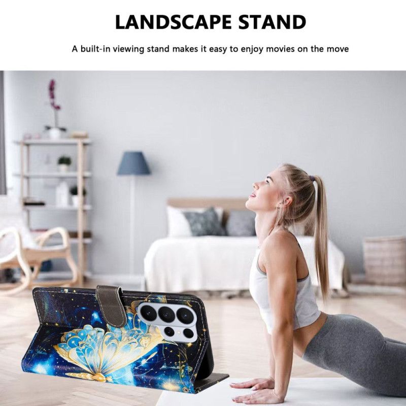 Folio Deksel Samsung Galaxy S26 Ultra Møll Beskyttelse Deksel