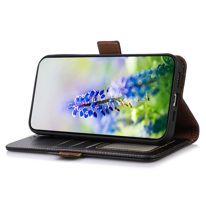 Folio Deksel Samsung Galaxy S26 Ultra Rfid-blokkerende Skinndesign Beskyttelse Deksel