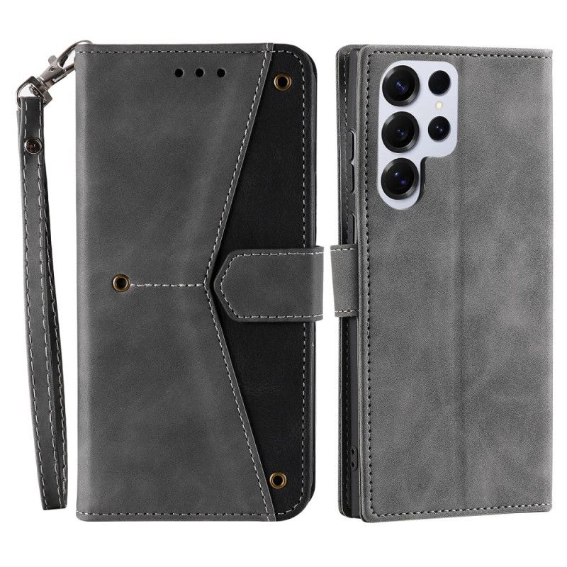 Folio Deksel Samsung Galaxy S26 Ultra Tofarget Design Beskyttelse Deksel